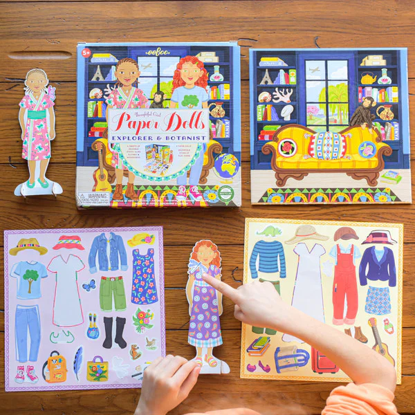 eeBoo Paper Dolls Kit (Multiple Styles) - Image 3