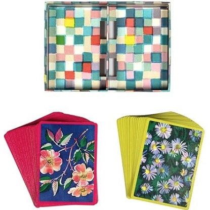 eeBoo Roses & Asters 2 Set Playing Cards - Image 3