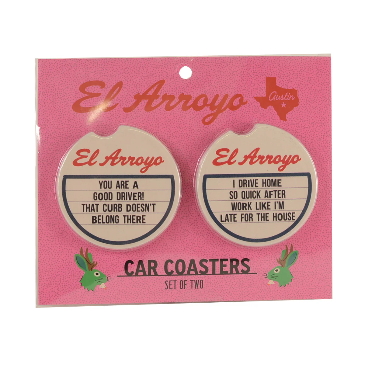 El Arroyo Car Coasters (Set of 2) (Multiple Styles) - Image 4