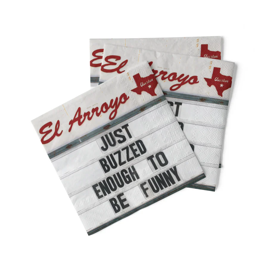 El Arroyo Cocktail Napkins (Multiple Signs) - Image 5