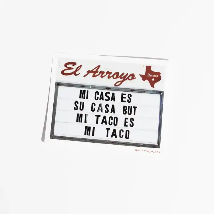 El Arroyo Sticker (Multiple Styles) (STK00) - Image 11