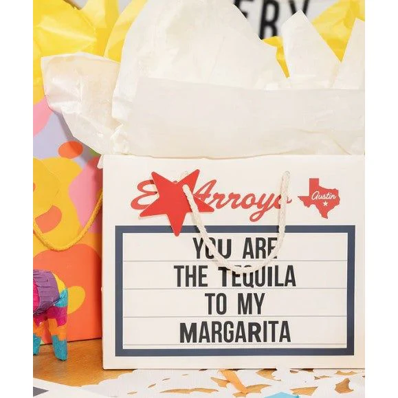 El Arroyo "You Are The Tequila..." Medium Gift Bag With Tissue - Image 2