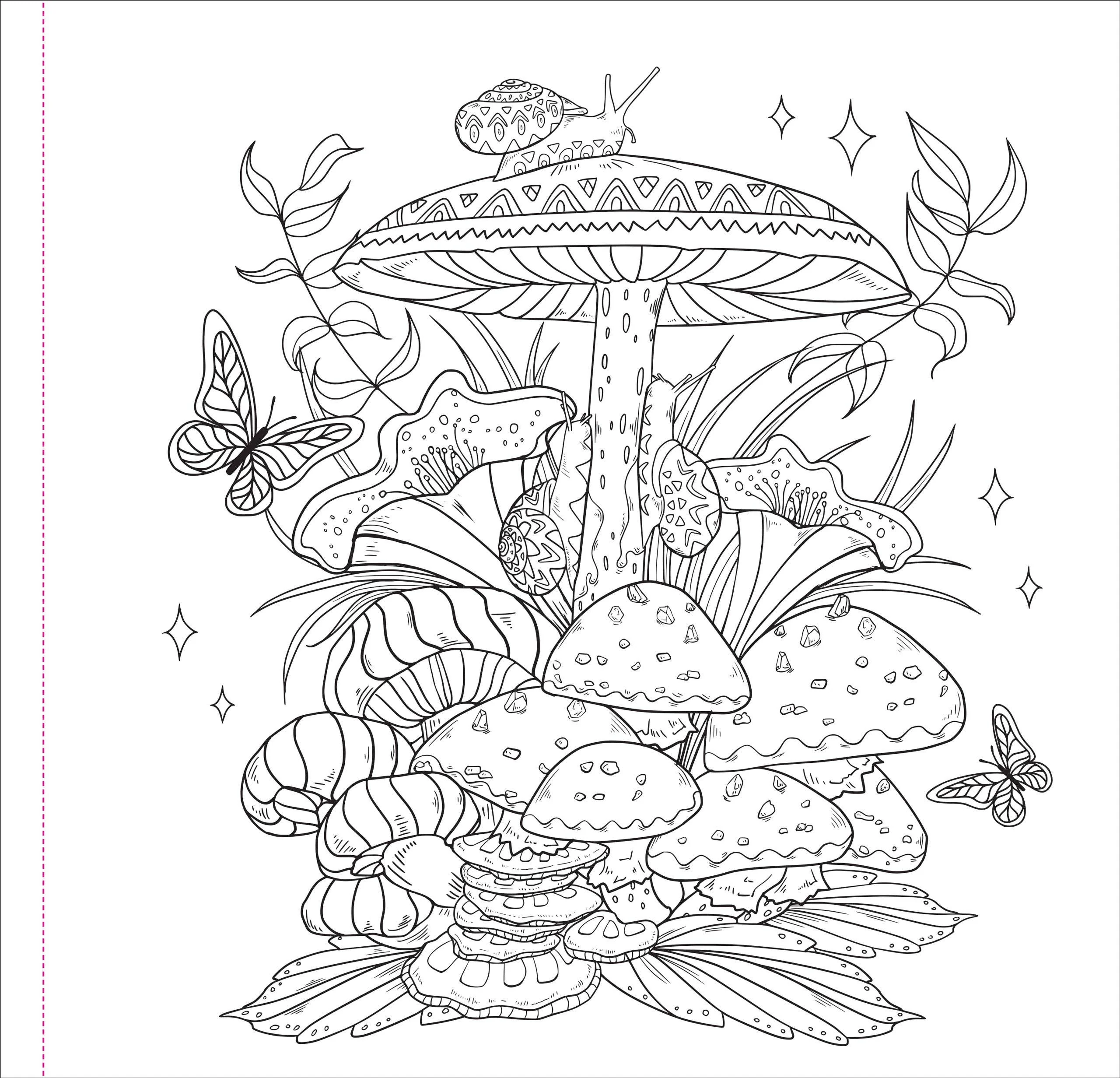 Enchanted Kingdom Adult Coloring Book - Image 2