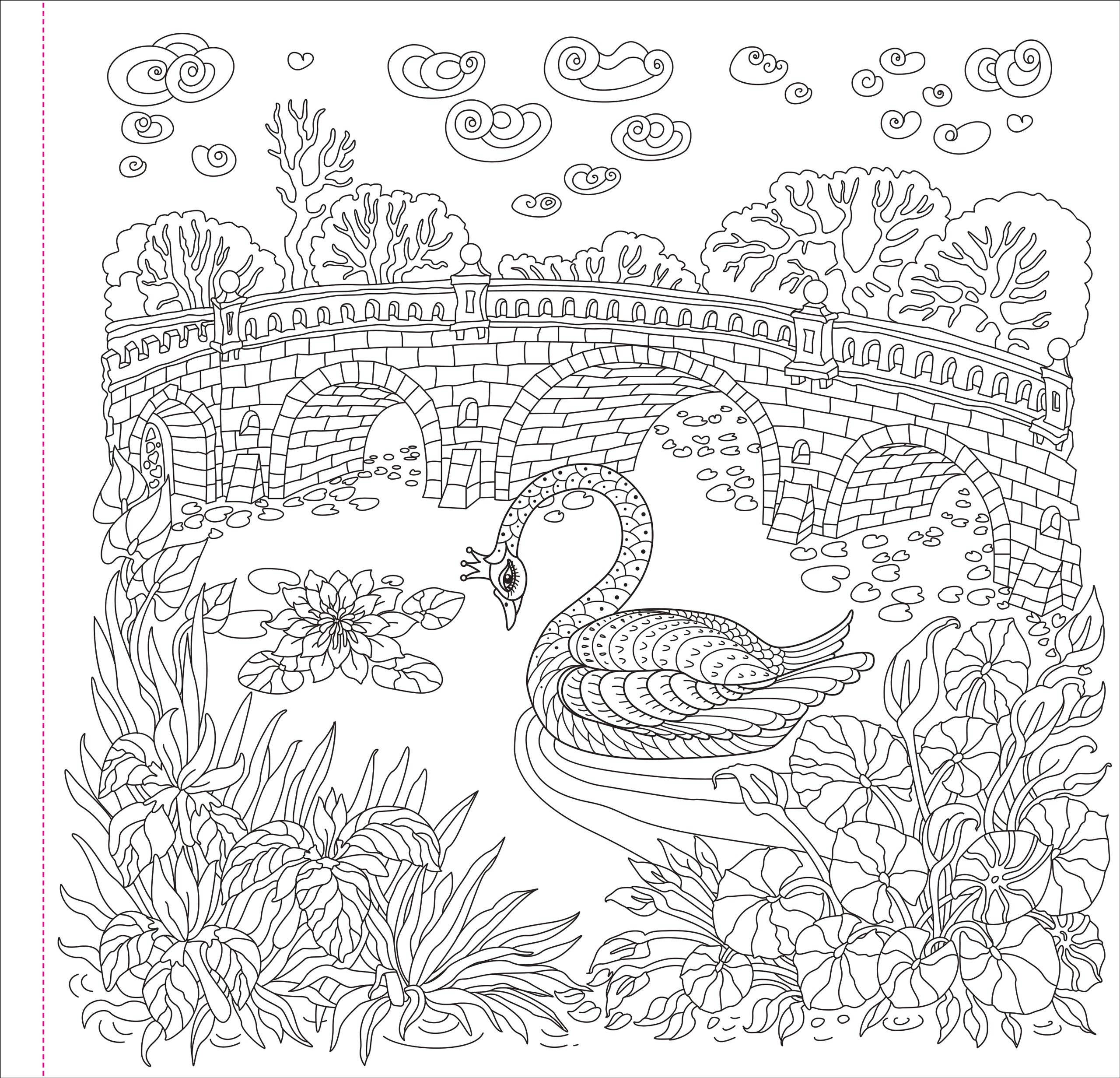 Enchanted Kingdom Adult Coloring Book - Image 5