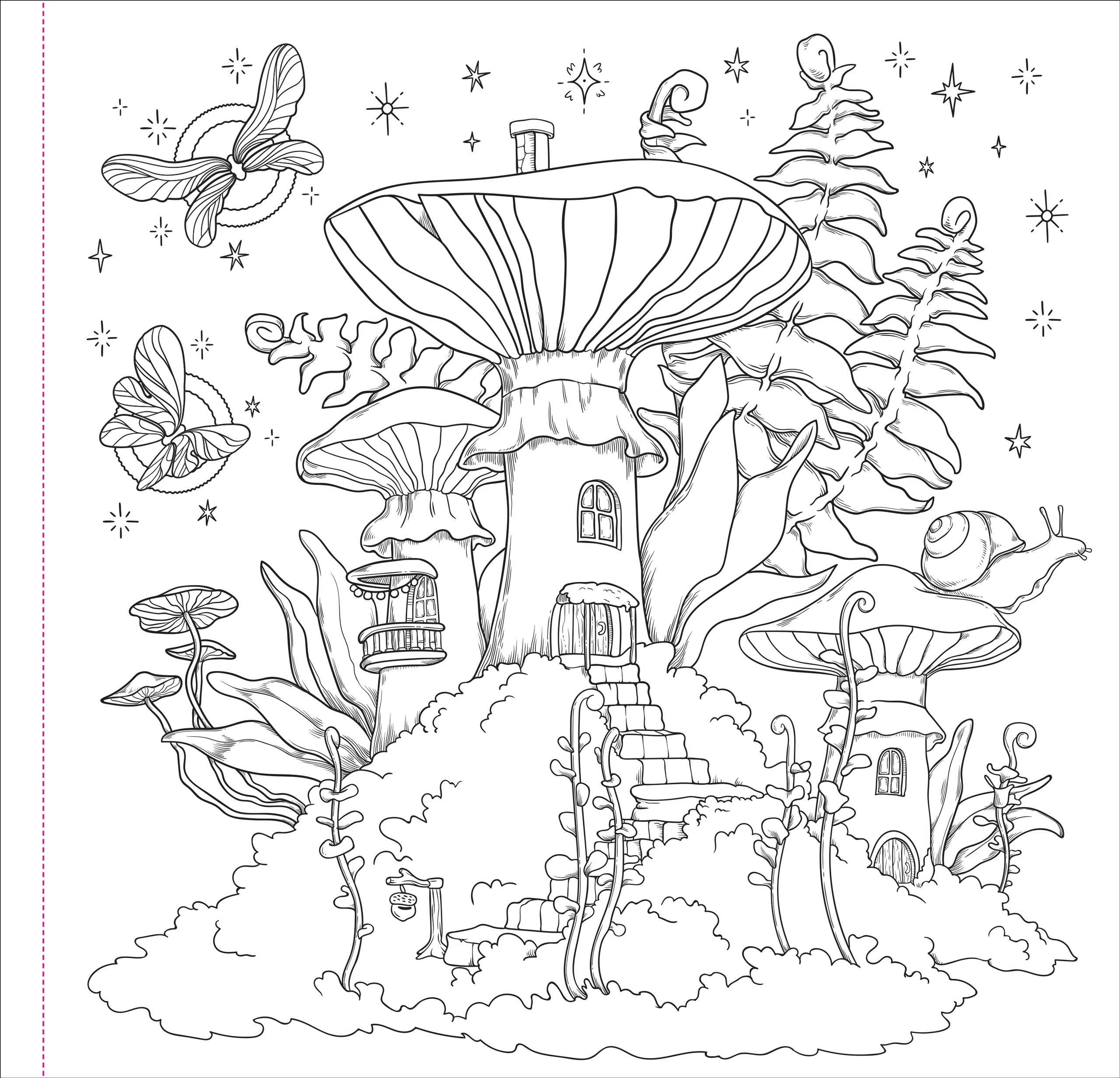 Enchanted Kingdom Adult Coloring Book - Image 6