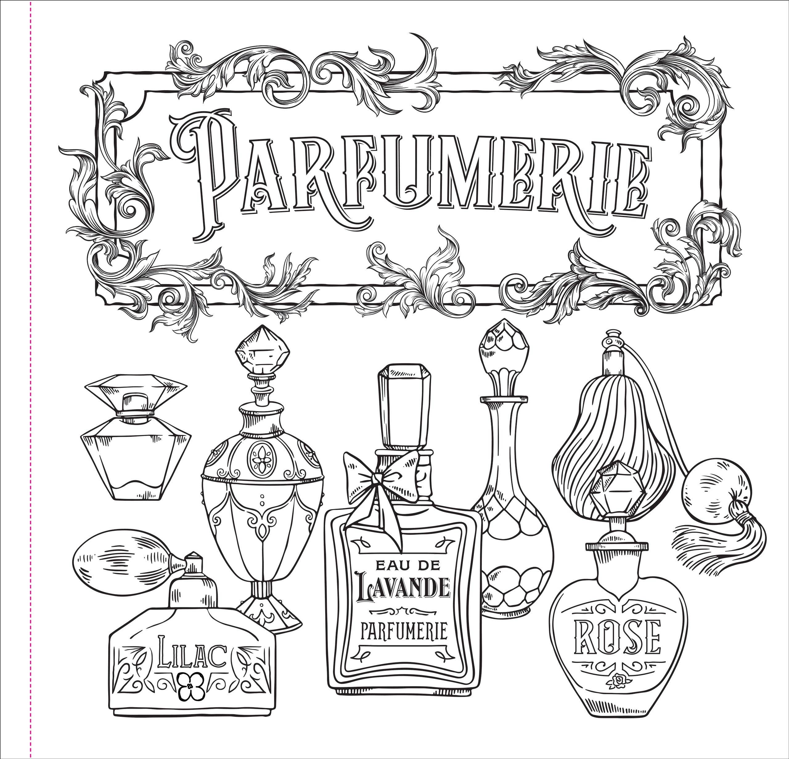 Ephemera Adult Coloring Book - Image 3
