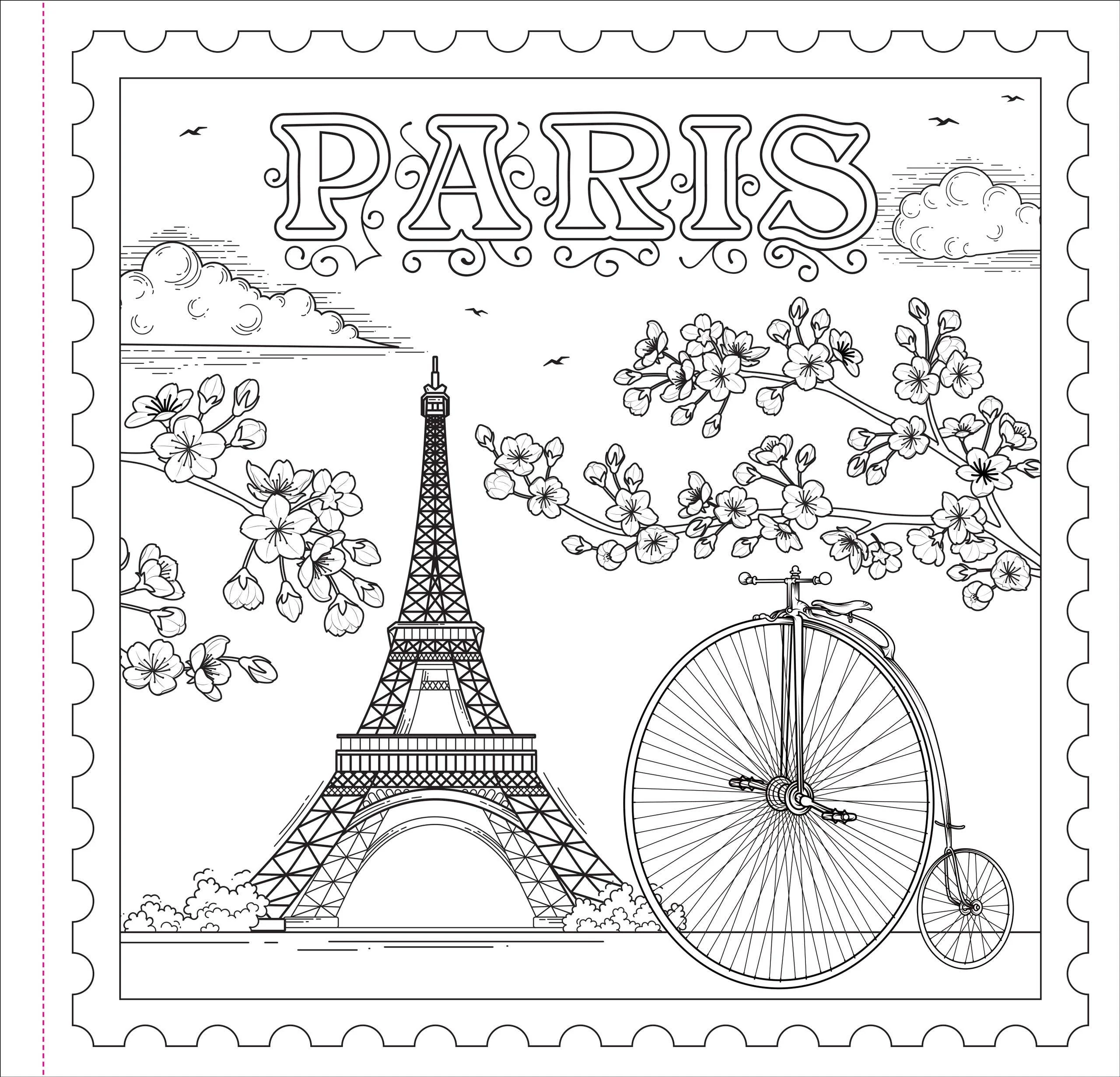 Ephemera Adult Coloring Book - Image 4