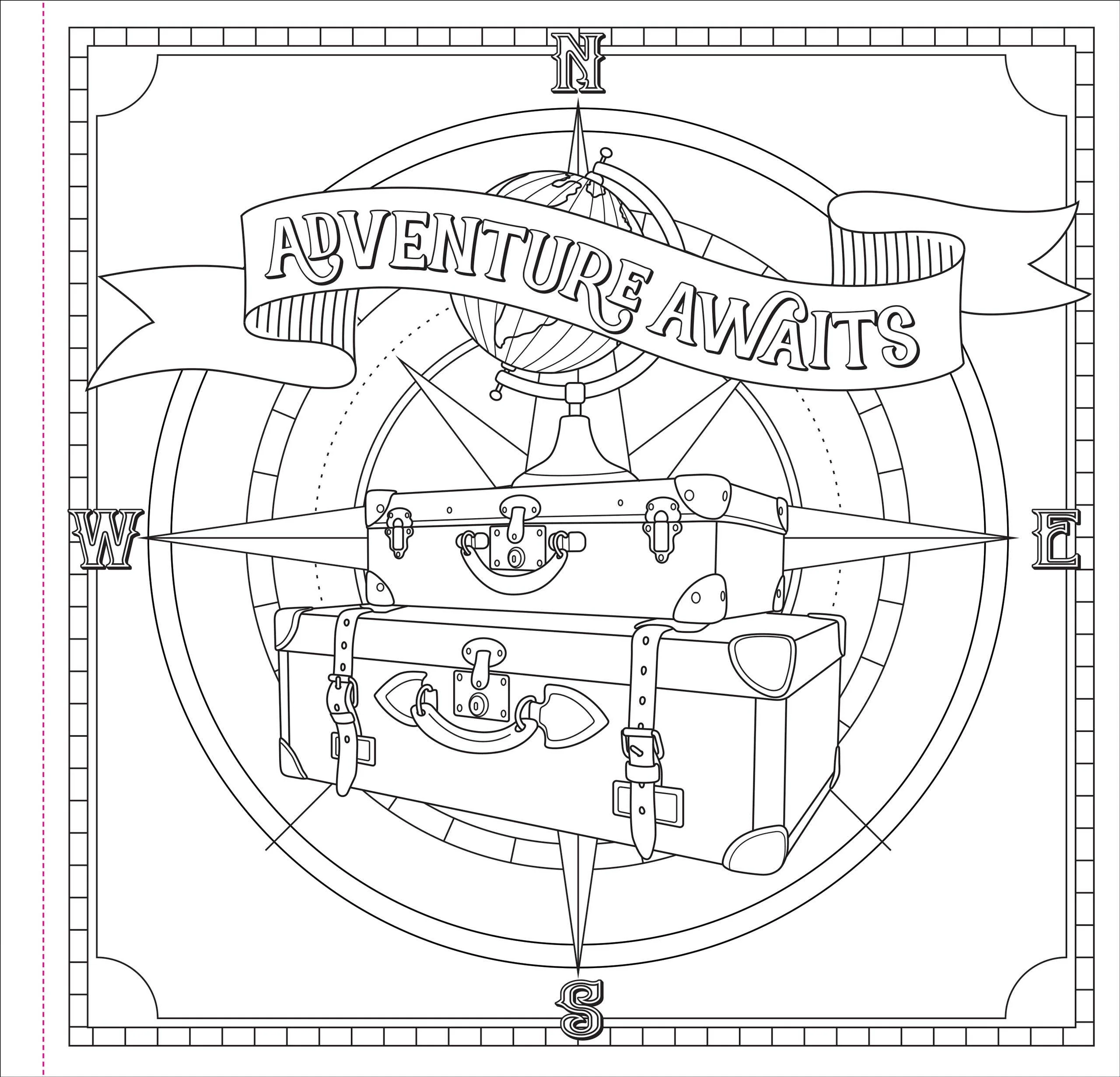 Ephemera Adult Coloring Book - Image 5
