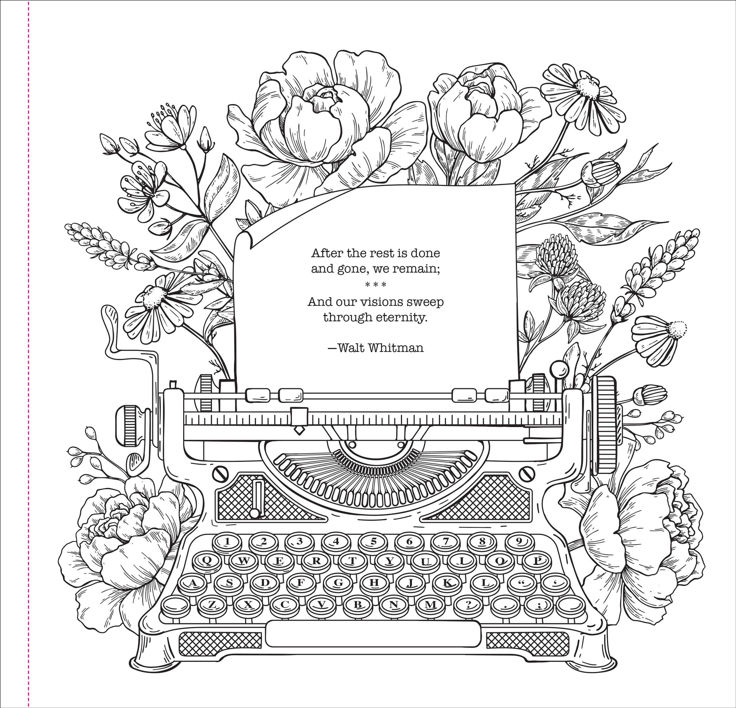 Ephemera Adult Coloring Book - Image 6
