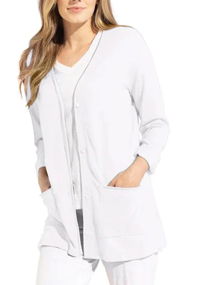 Escape Cotton Roll Front Pocket Cardigan (3 Colors) (10070) - Image 3