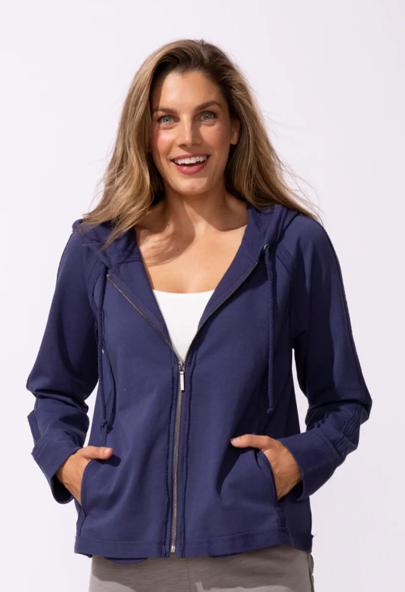 Escape Santa Barbara Take-It-To-Go Hoodie(Navy)(30125) - Image 2