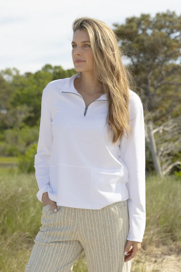Escape Terry 1/4 Zip Pullover (3 Colors) (30121) - Image 3
