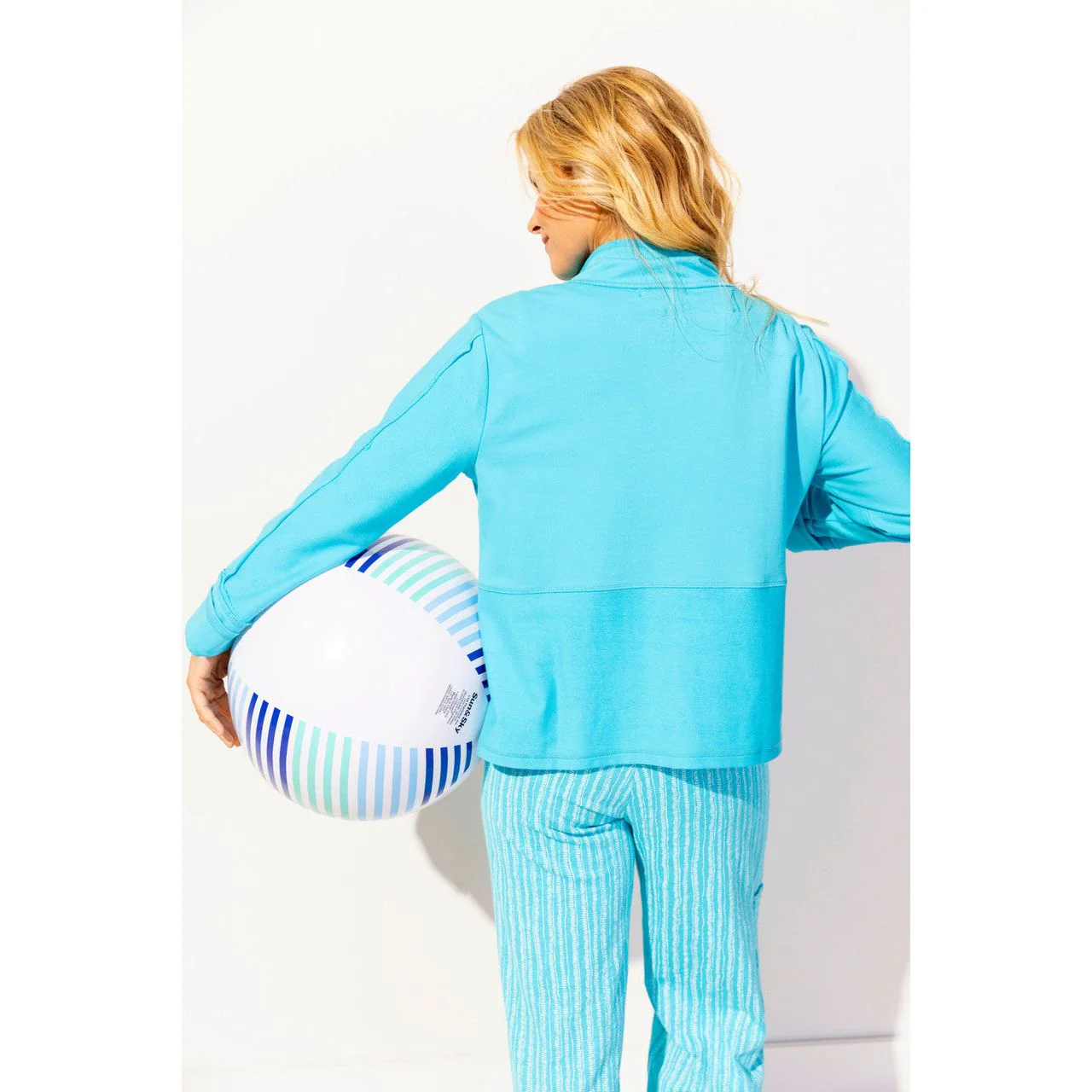 Escape Terry Full Zip Patch Pockets Jacket (3 Colors) - Image 2