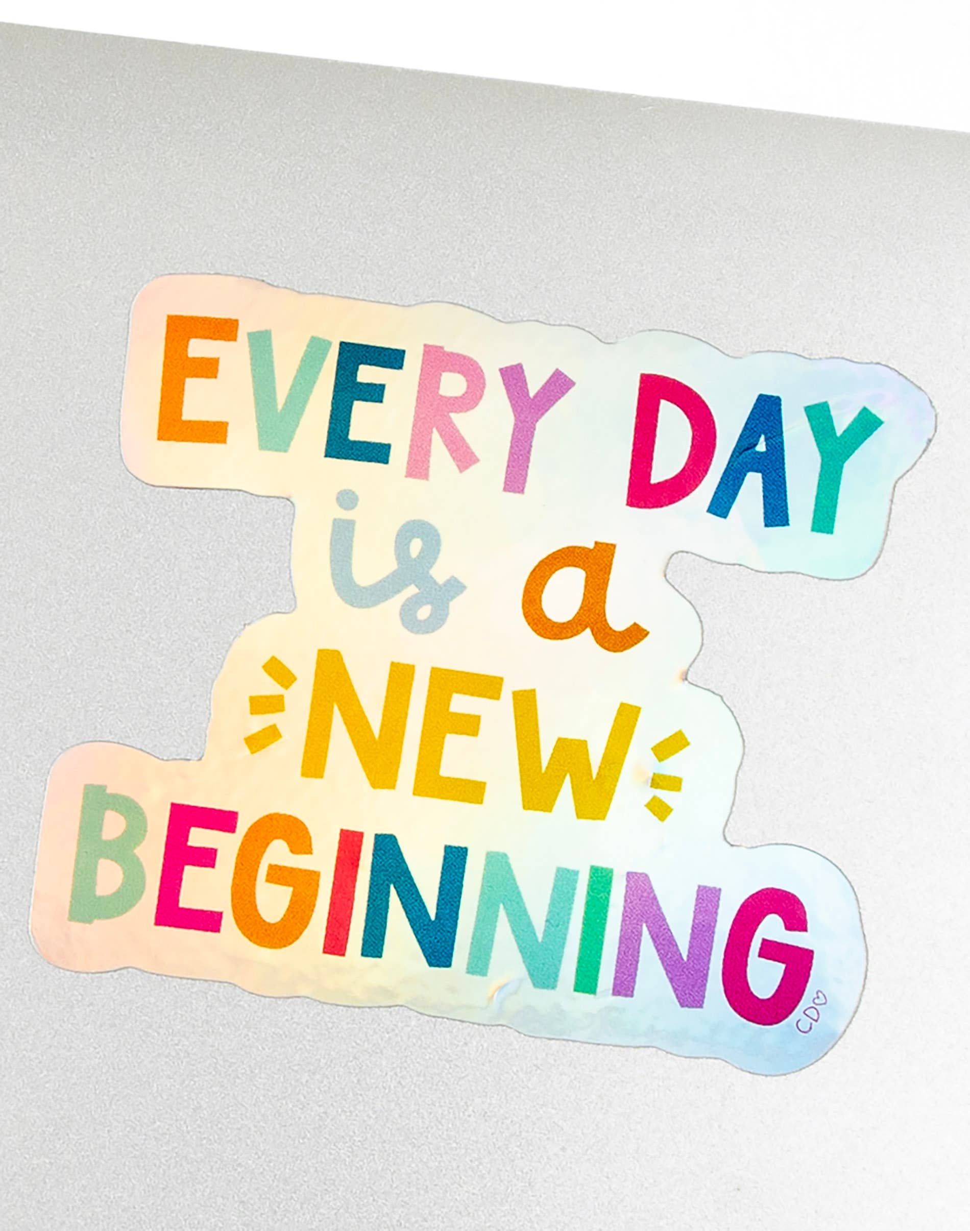 Every Day Is A New Beginning Decal Sticker - Image 4