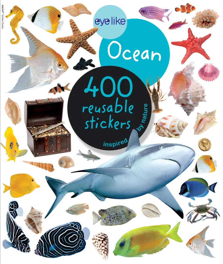 Eyelike Reusable Sticker Book (Multiple Themes) - Image 14