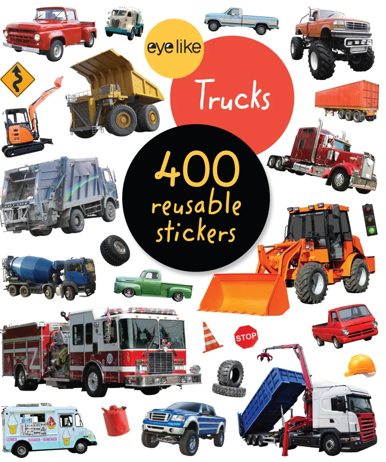 Eyelike Reusable Sticker Book (Multiple Themes) - Image 21