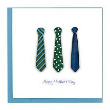 Father's Day Ties Quilling Card - Image 2
