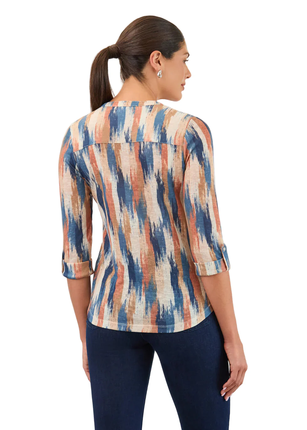 FDJ French Dressing Catalyst Henley Long Sleeve Top (3103451) - Image 2