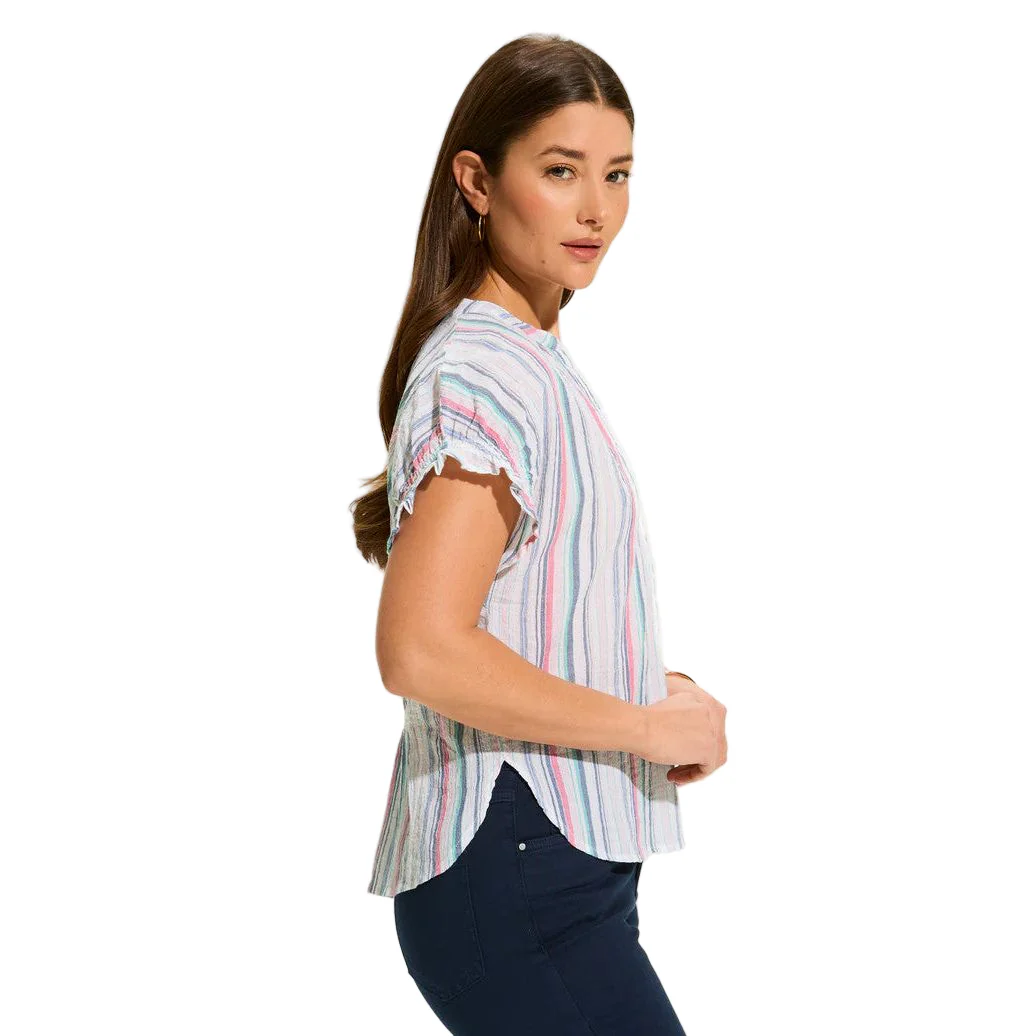 FDJ French Dressing Calypso Stripe Top - Image 3