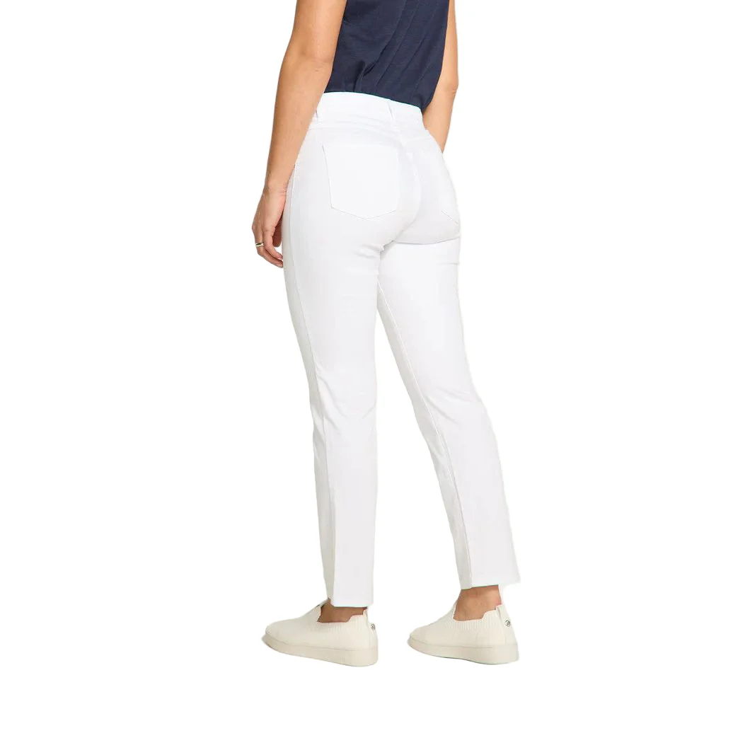 FDJ French Dressing Christina White Straight Leg Jeans - Image 4