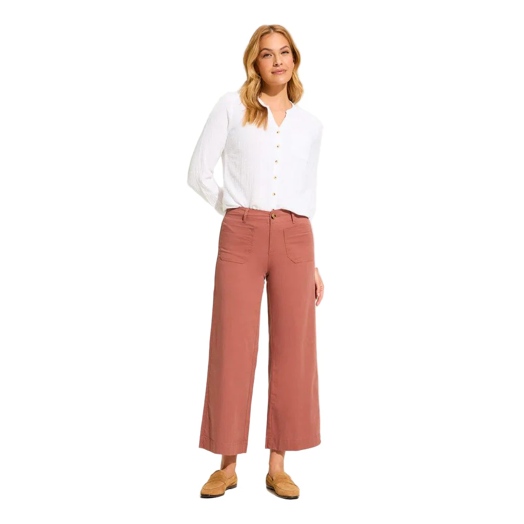 FDJ French Dressing Christina Wide Leg Bronzer Ankle Pant - Image 2