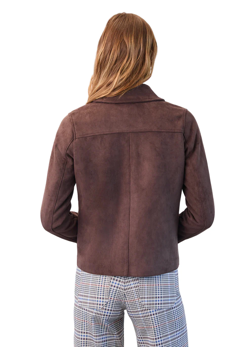 FDJ French Dressing Faux Suede Jacket (BRN) - Image 2