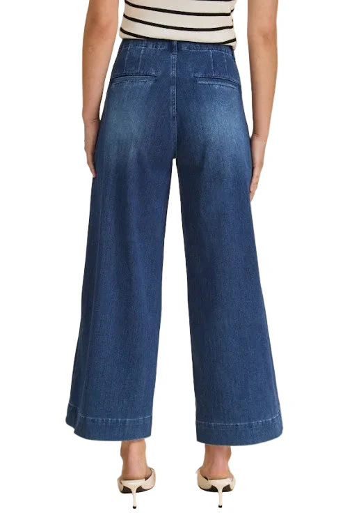 FDJ French Dressing Front Seam Pull-On Wide Crop Jeans (BLUDEN)(2915131) - Image 2