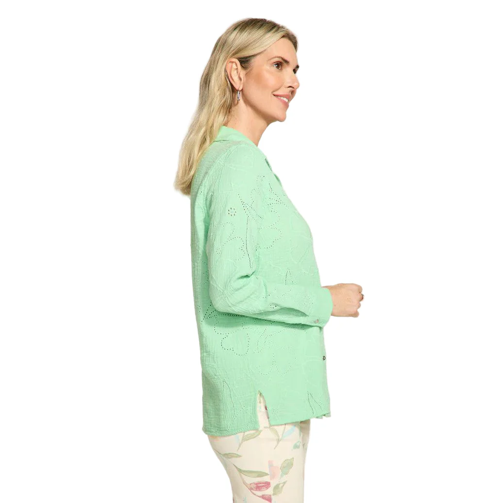 FDJ French Dressing  Light Patina Eyelet Tunic - Image 3