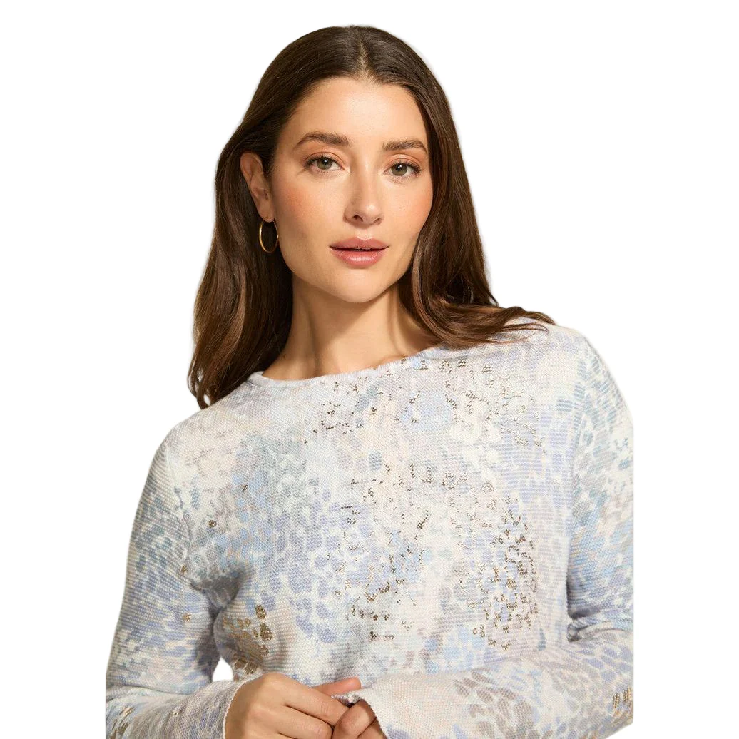 FDJ French Dressing Metallic Spectral Neutral Print Sweater - Image 2