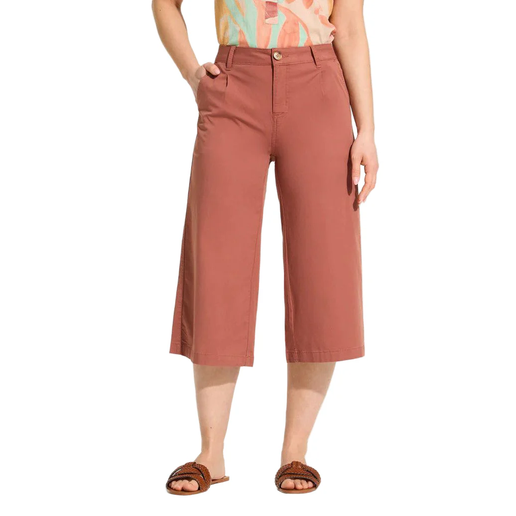 FDJ French Dressing Olivia Pleated Wide Capri Pant - Image 2