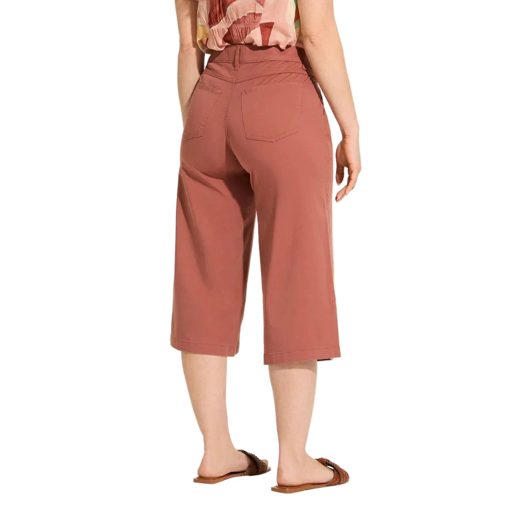 FDJ French Dressing Olivia Pleated Wide Capri Pant - Image 3