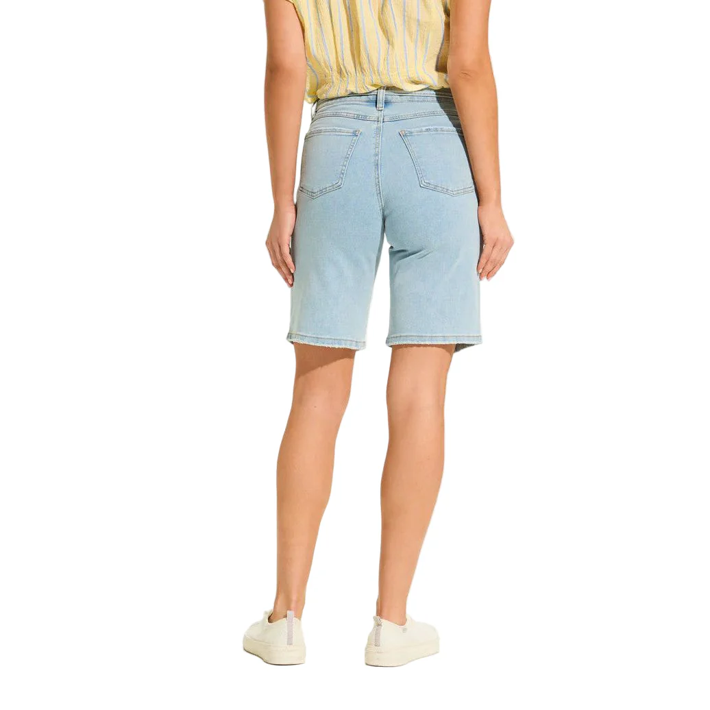 FDJ French Dressing Olivia Powder Wash Bermuda Jean Shorts - Image 3