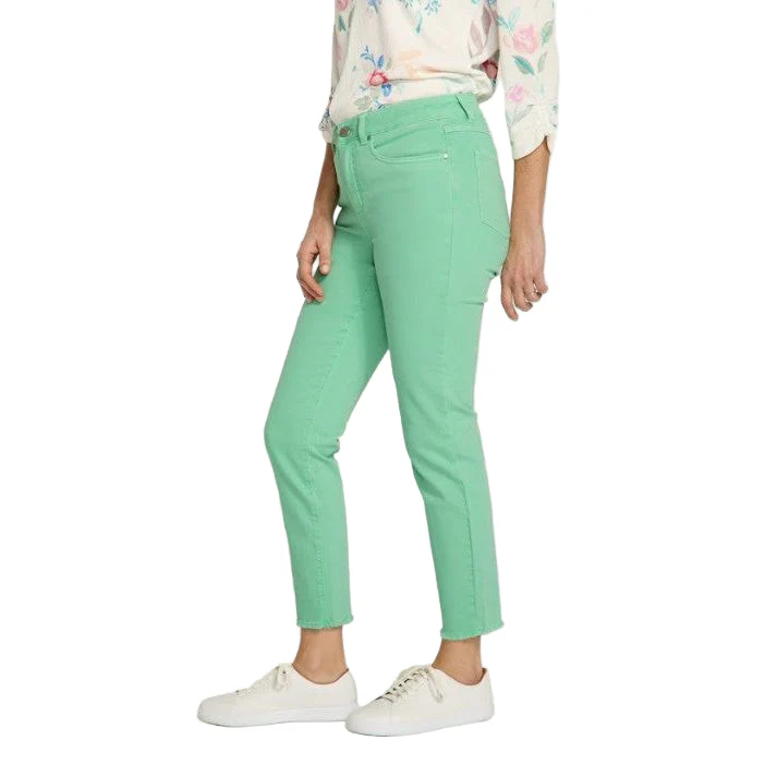 FDJ French Dressing Olivia Slim Ankle Fringe Hem Jeans (Multiple Colors) - Image 2