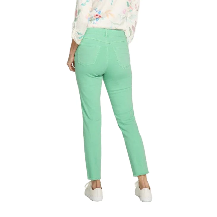 FDJ French Dressing Olivia Slim Ankle Fringe Hem Jeans (Multiple Colors) - Image 3