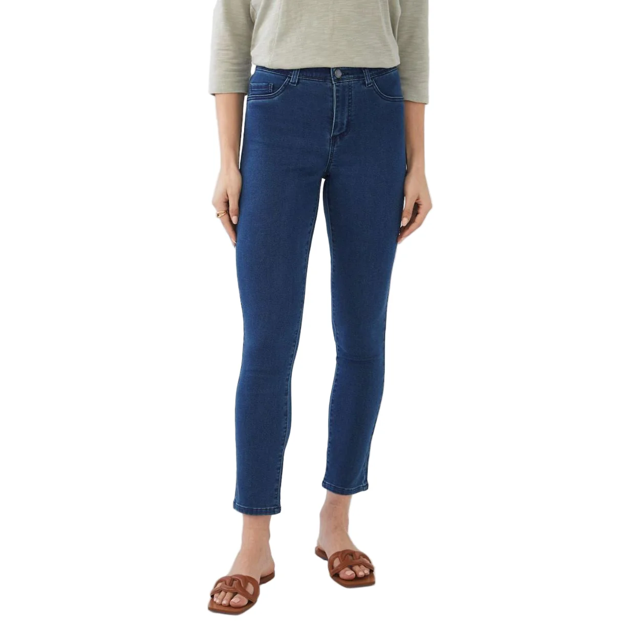 FDJ French Dressing Olivia Slim Ankle Jeans (2968711) DRKINDIGO - Image 3