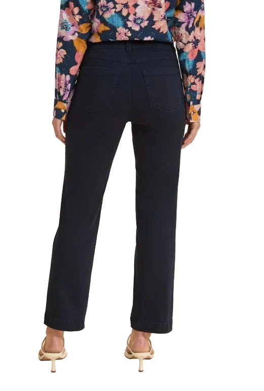 FDJ French Dressing Olivia Straight Ankle Jeans (NVY) - Image 2
