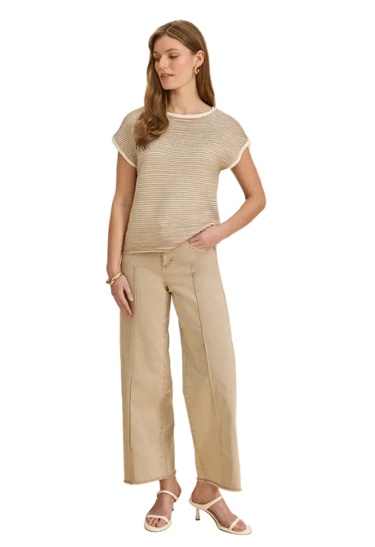 FDJ French Dressing Olivia Wide Leg Ankle Jeans (6 Colors) (SELECT COLORS ON SALE!) - Image 3