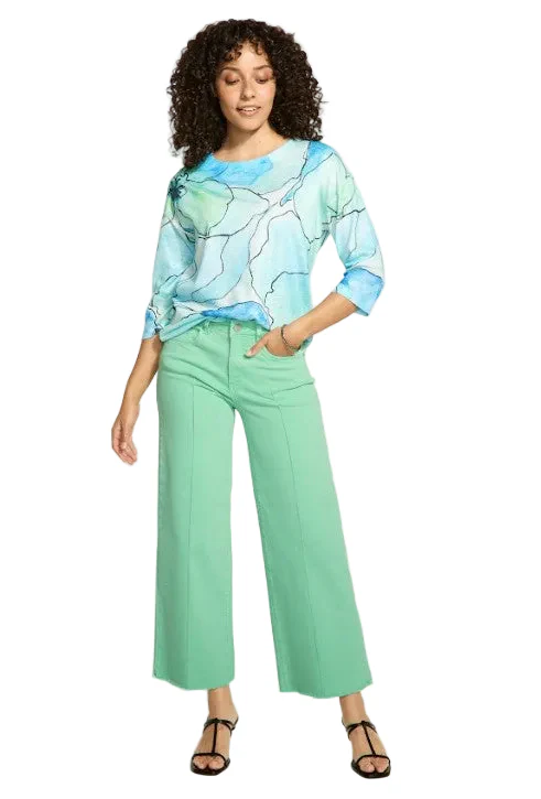 FDJ French Dressing Olivia Wide Leg Ankle Jeans (6 Colors) (SELECT COLORS ON SALE!) - Image 5