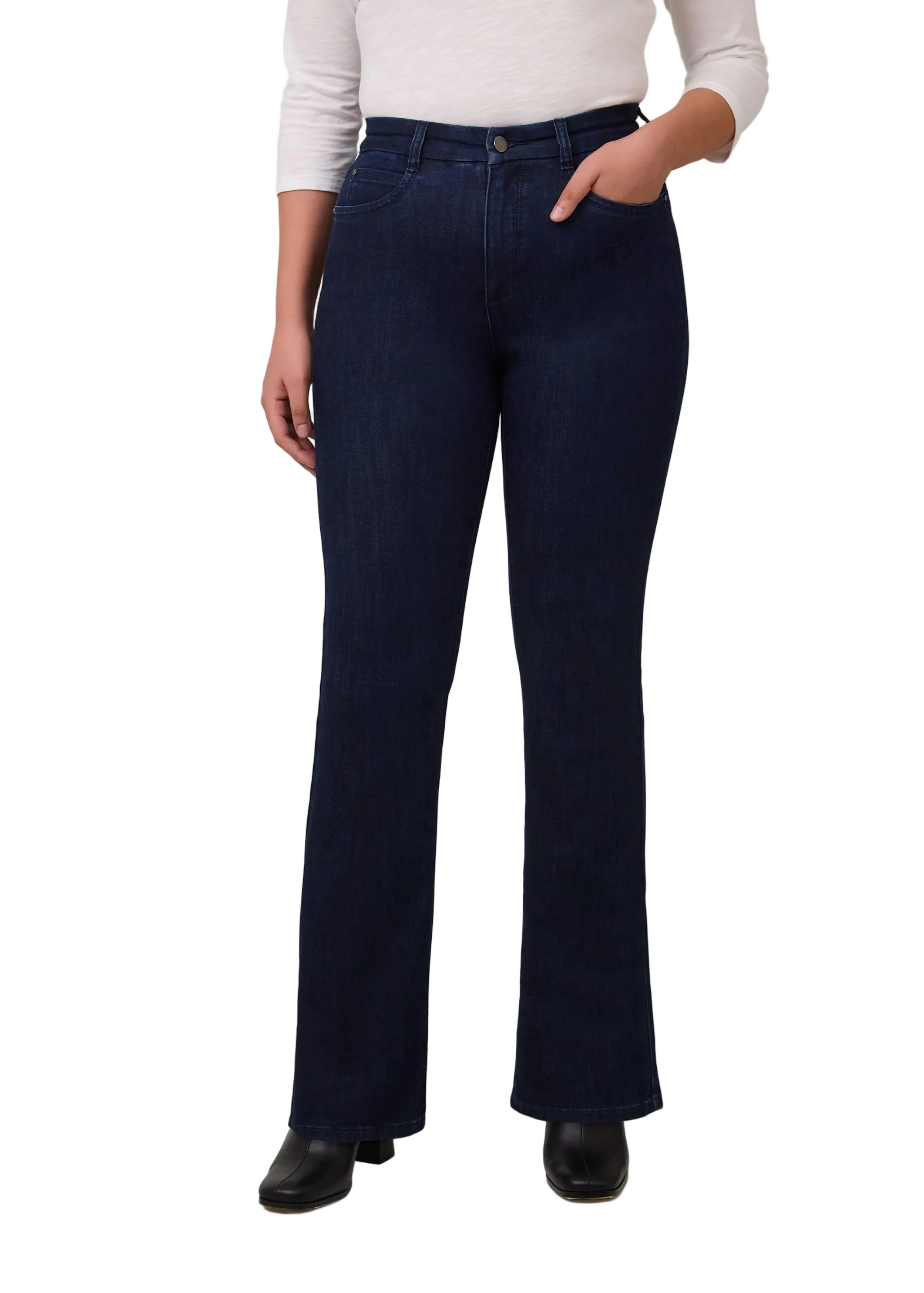 FDJ French Dressing Petite Peggy Bootleg Jean (8783250)(2 Colors) - Image 4