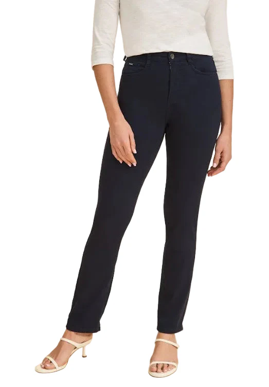 FDJ French Dressing Petite Suzanne Straight Jeans (NVY)(8766511)