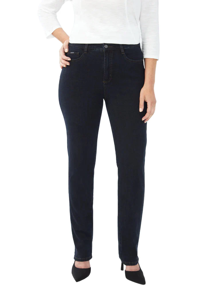 FDJ French Dressing Petite Suzanne Straight Leg Jeans (DRK WASH)