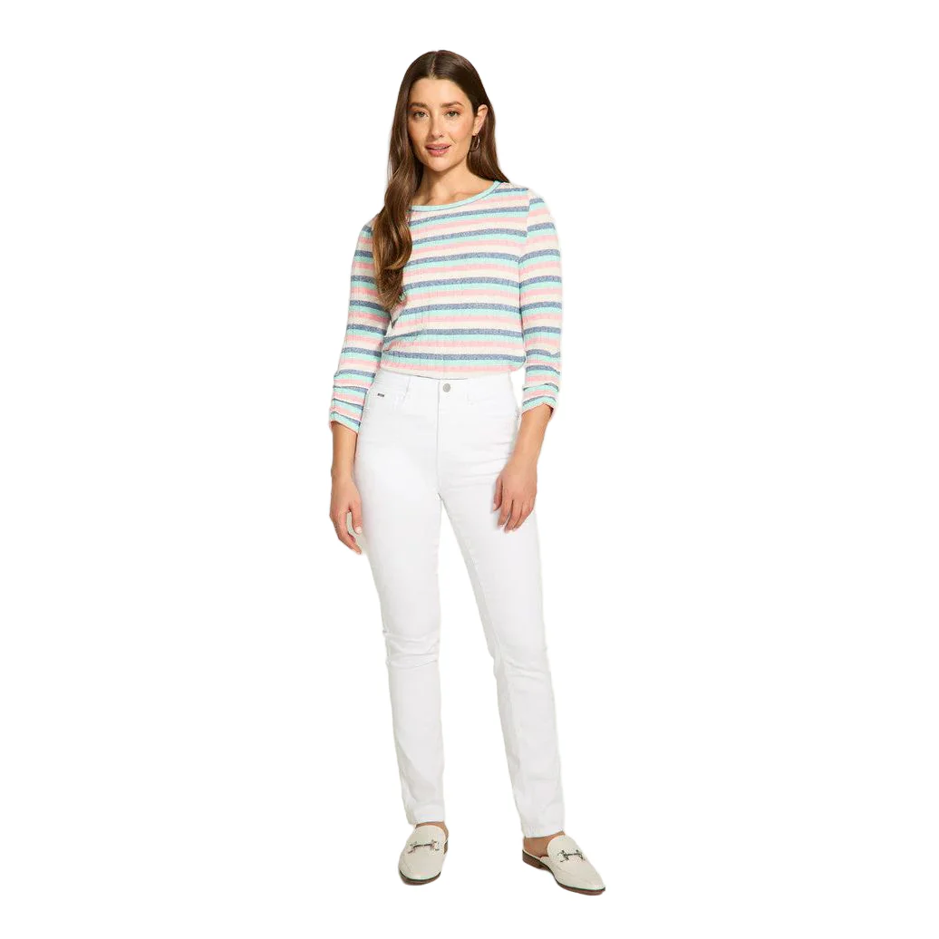 FDJ French Dressing Petite Suzanne White Straight leg Jeans - Image 3
