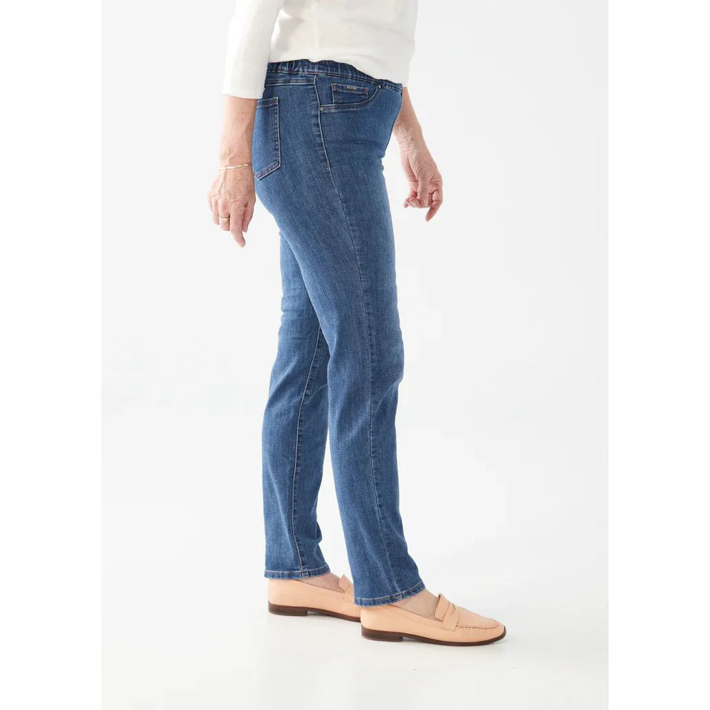 FDJ French Dressing Pull On Cigarette Leg Jean - Image 3