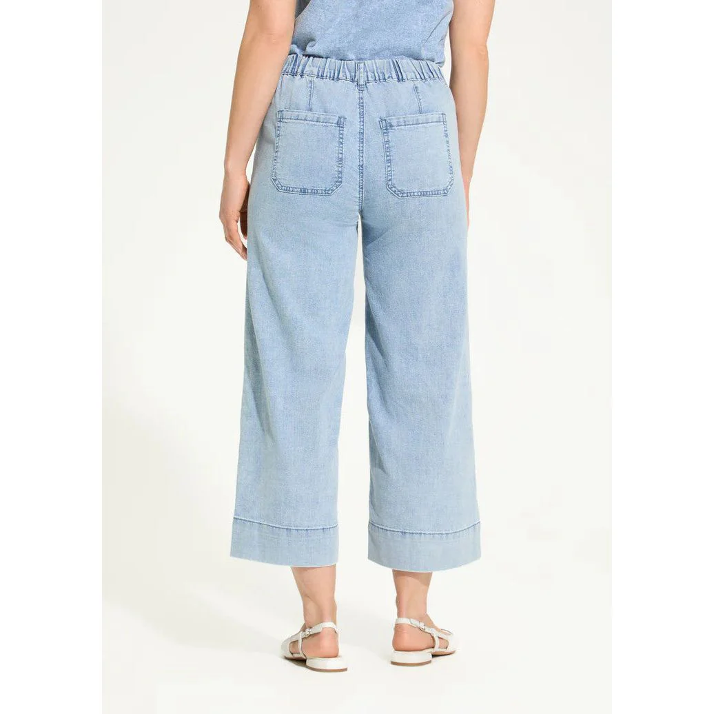 FDJ French Dressing Pull-On Powder Wash Crop Jeans - Image 3