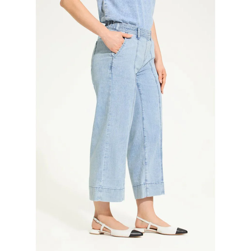 FDJ French Dressing Pull-On Powder Wash Crop Jeans - Image 4