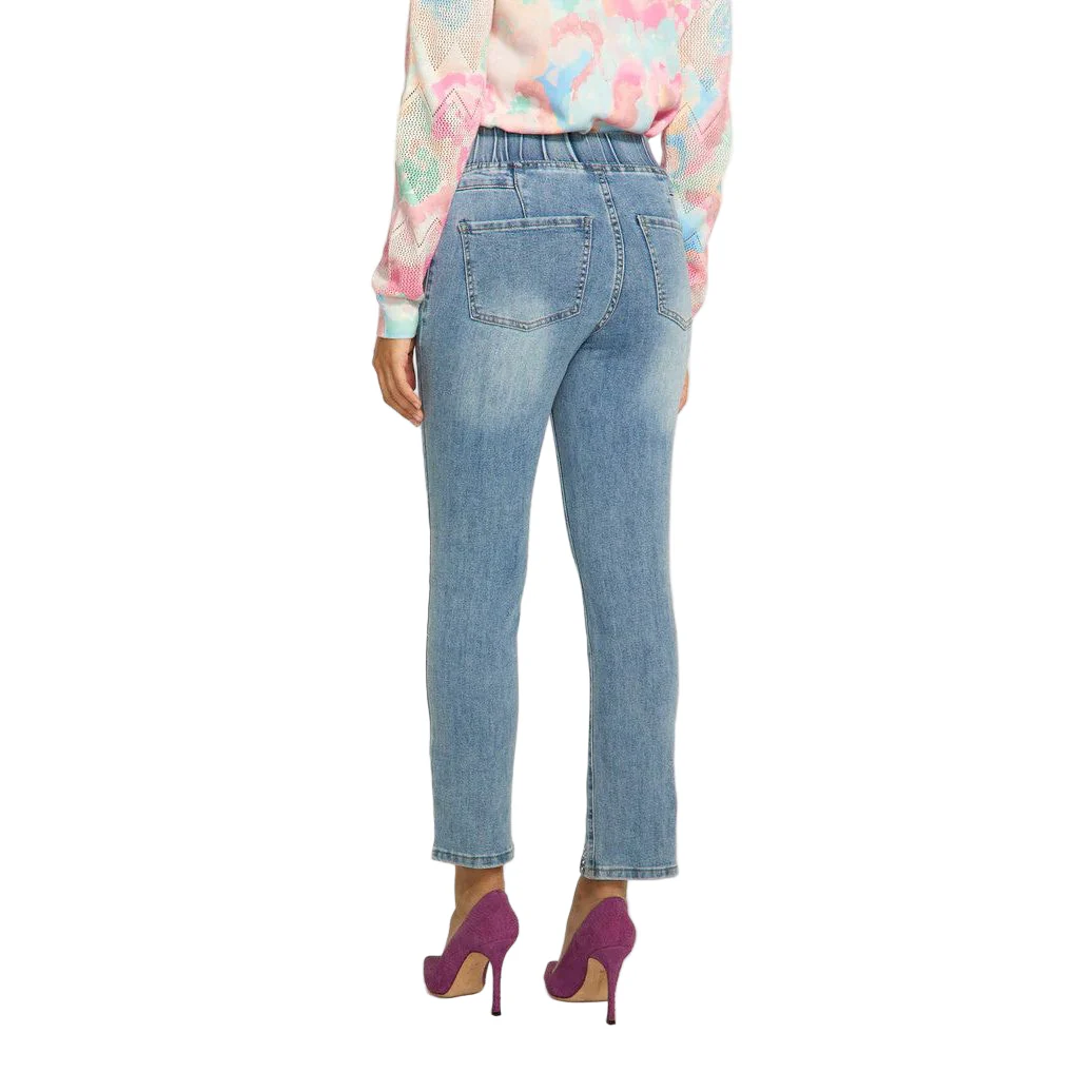 FDJ French Dressing Bedazzled Hem Pencil Ankle Jeans - Image 4