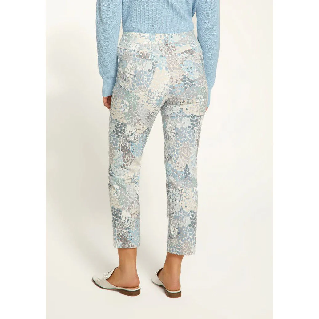 FDJ French Dressing Spectral Neutral Pull-On Straight Crop Pant - Image 2