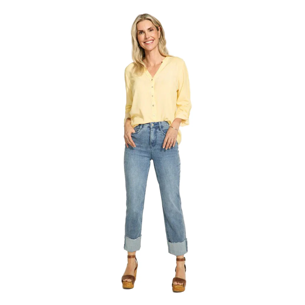 FDJ French Dressing Suzanne Cuffed Straight Leg Crop - Image 4