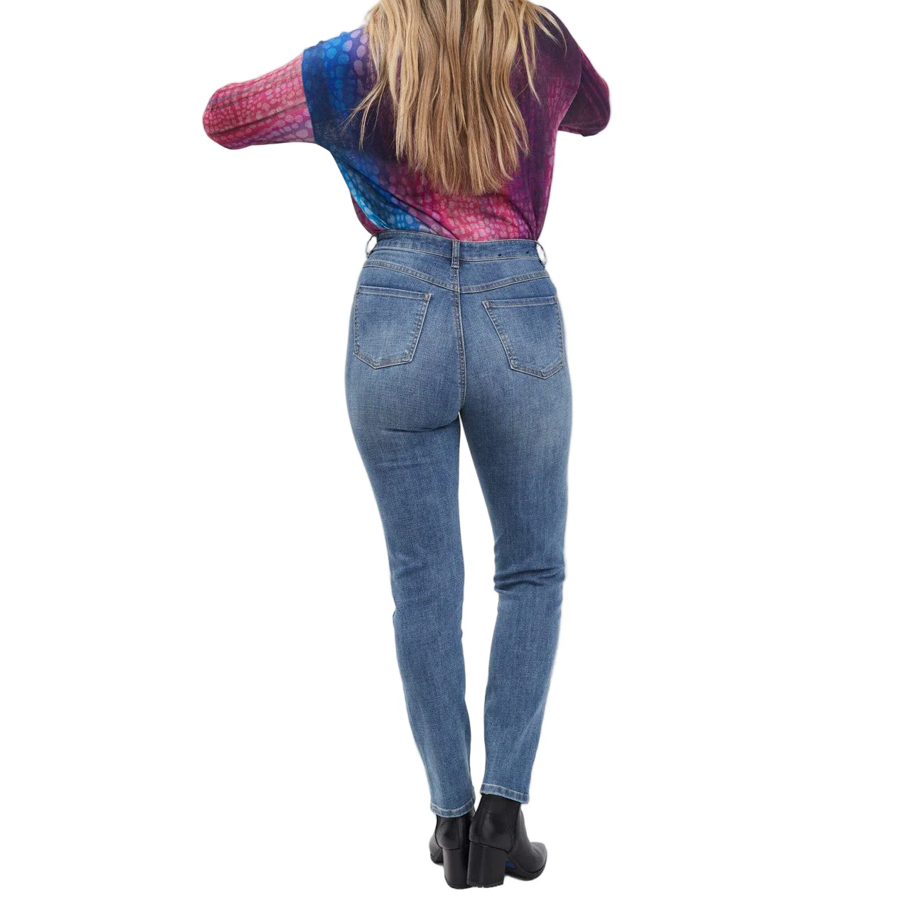 FDJ French Dressing Suzanne Slim Straight Leg Jeans (6847809) MEDIUMWASH - Image 2
