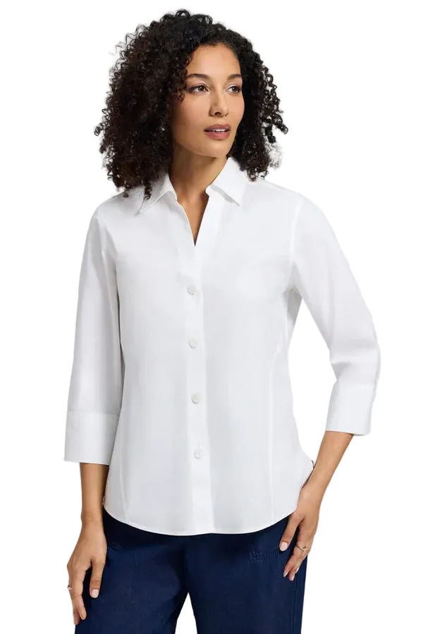 Foxcroft Paityn Essential Shirt (158998) (White)